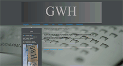Desktop Screenshot of gwh-walldorf.com