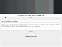 Tablet Screenshot of gwh-walldorf.com